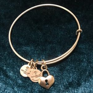 Alex and Ani Lock bangle 💕